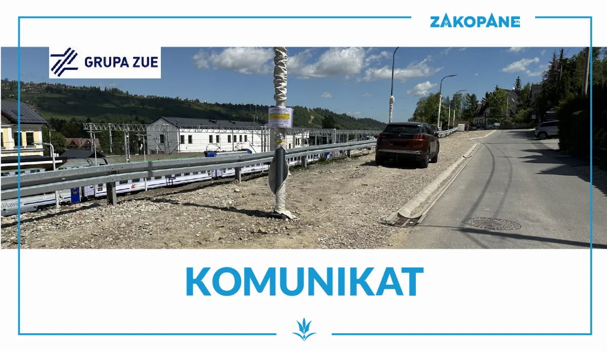 Utrudnienia drogowe na ul. Smrekowej w Zakopanem w dniach 27-28 maja