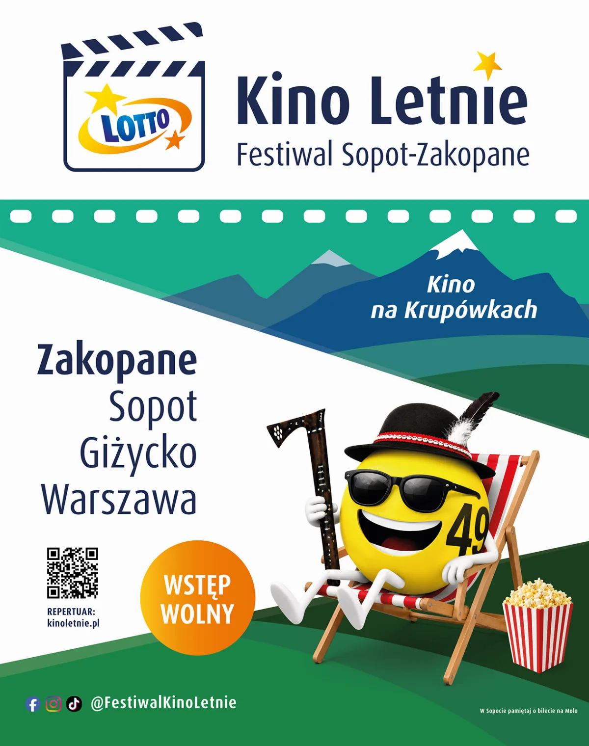 Rozpoczęcie 19. edycji LOTTO Kino Letnie Sopot-Zakopane