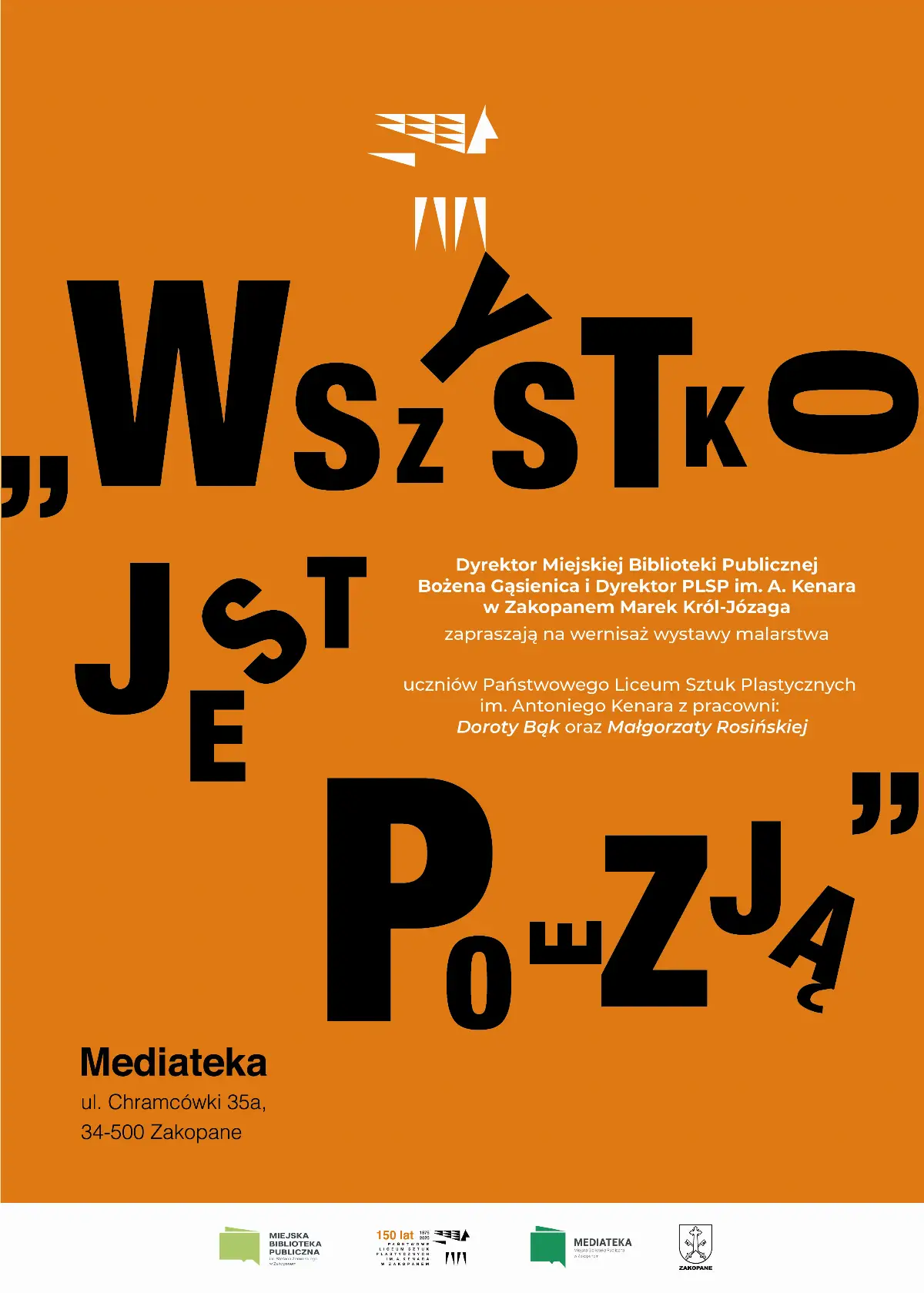 Wernisaż wystawy uczniów Liceum Sztuk Plastycznych w Zakopanem