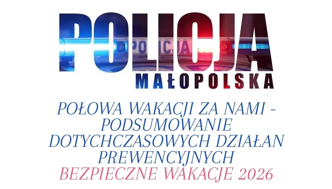 Podsumowanie działań prewencyjnych w ramach akcji 'Bezpieczne Wakacje 2026'