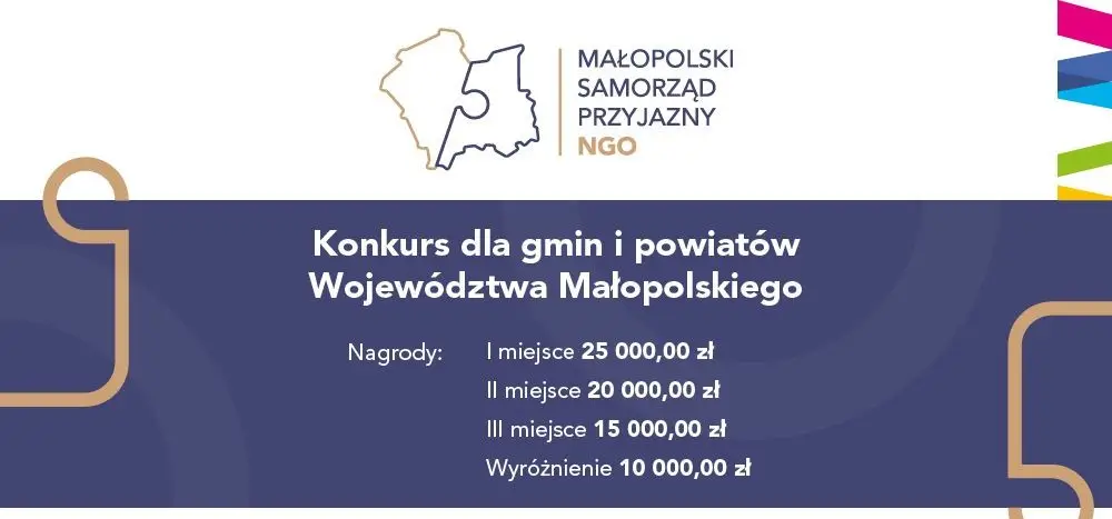 Konkurs 'Małopolski Samorząd Przyjazny NGO 2026'