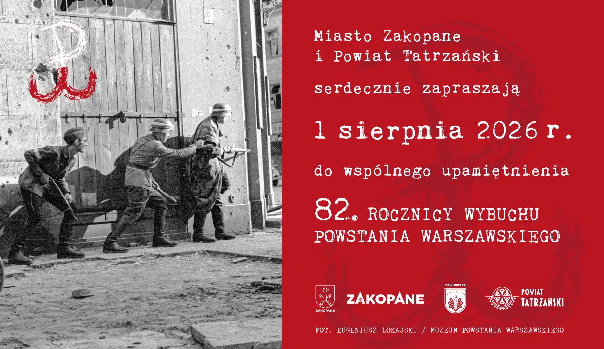 Obchody 82. rocznicy wybuchu Powstania Warszawskiego w Zakopanem