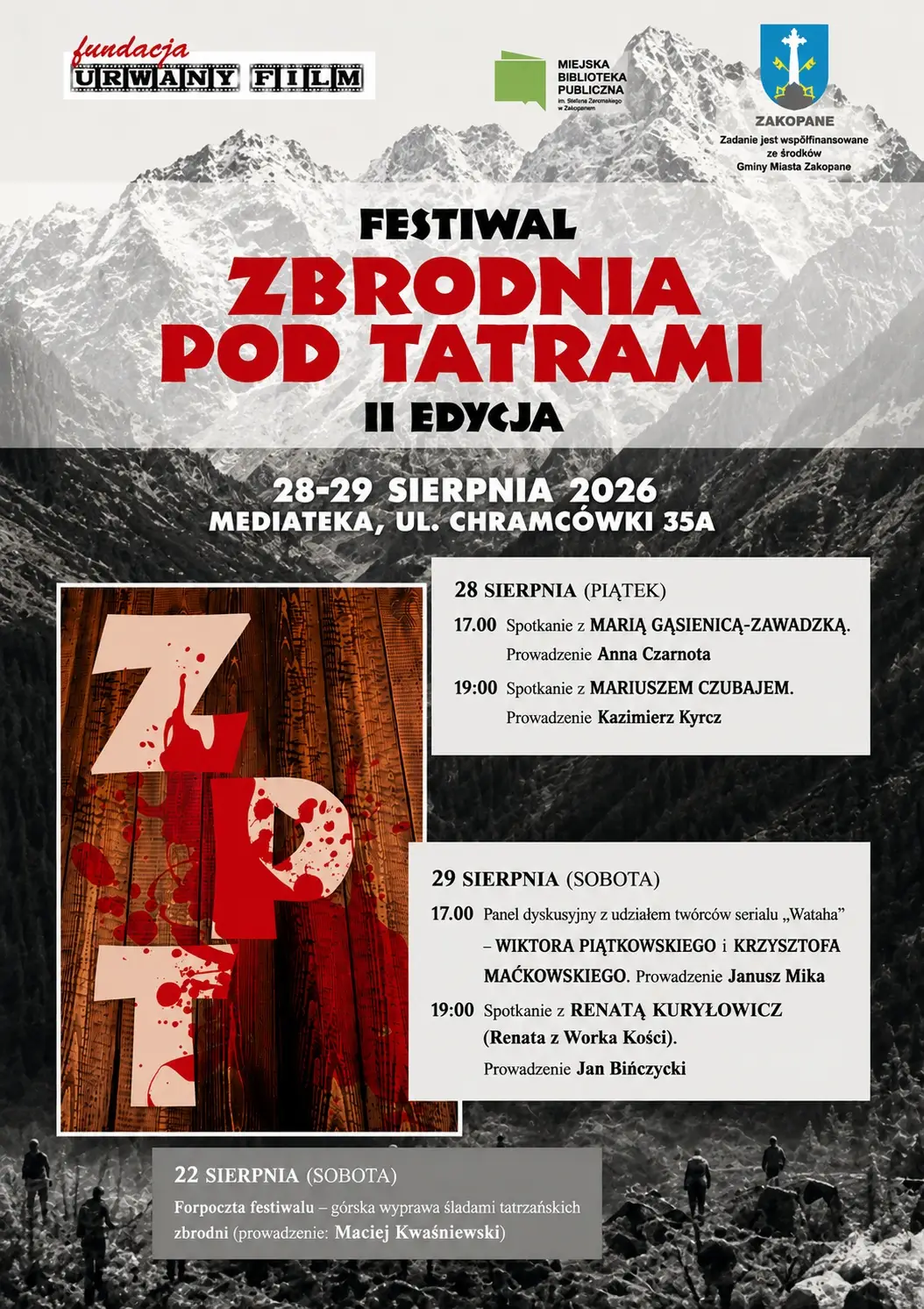 Festiwal ZBRODNIA POD TATRAMI 2026