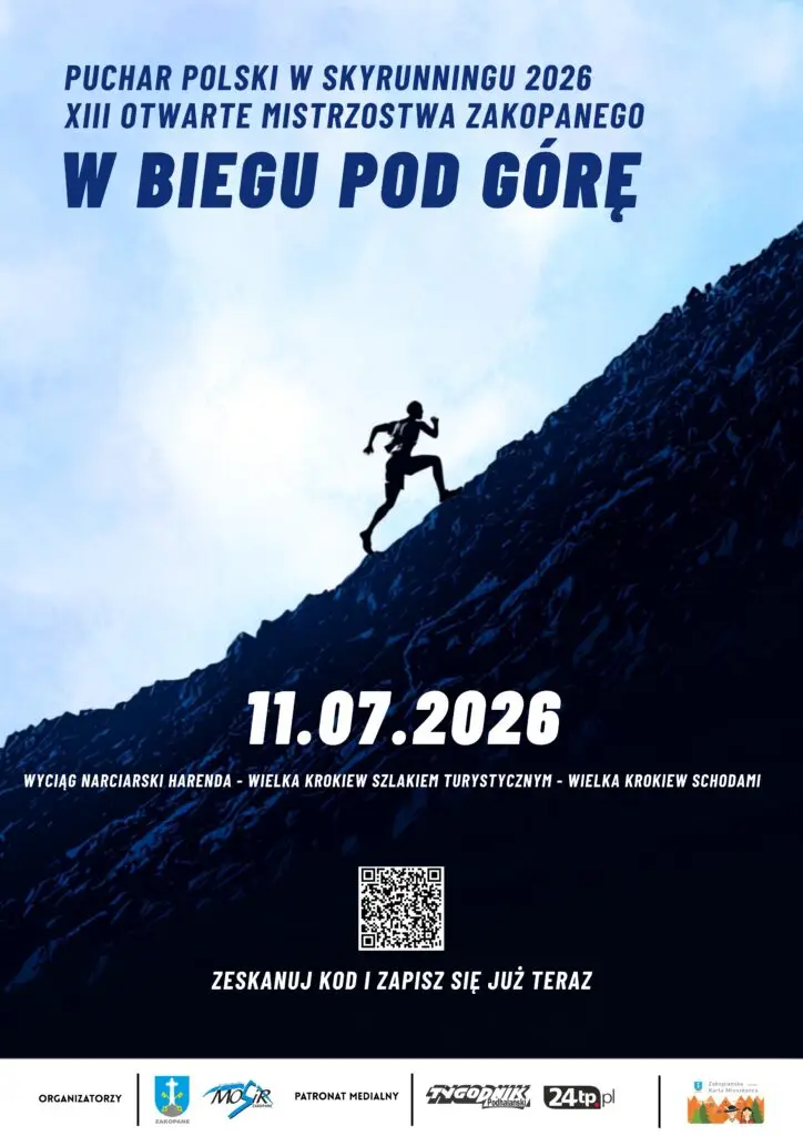 Bieg pod Górę 2026 – zapisy w dniu zawodów