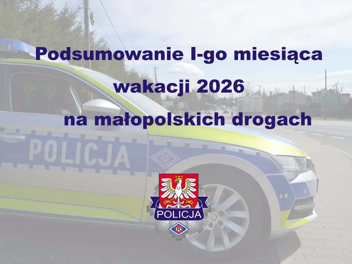 Podsumowanie wakacji 2026 w Małopolsce: statystyki wypadków