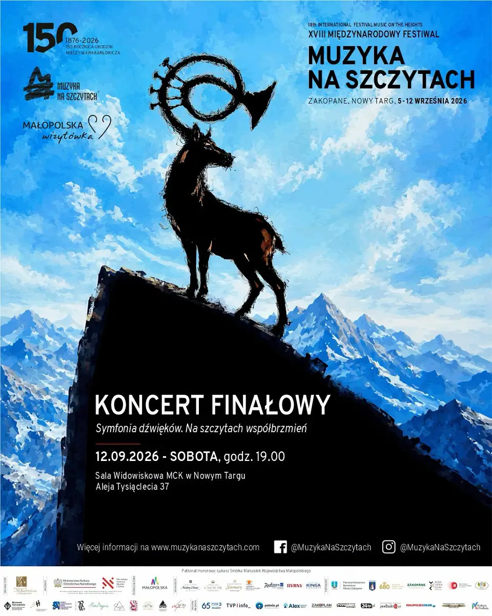 Finałowy koncert festiwalu Muzyka na Szczytach z Narodową Orkiestrą Dętą