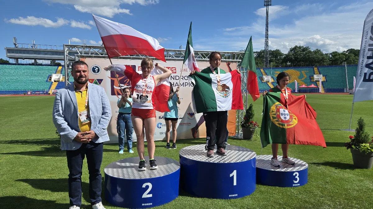 Polscy sprinterzy z zespołem Downa zdobywają brązowe medale na Mistrzostwach Świata