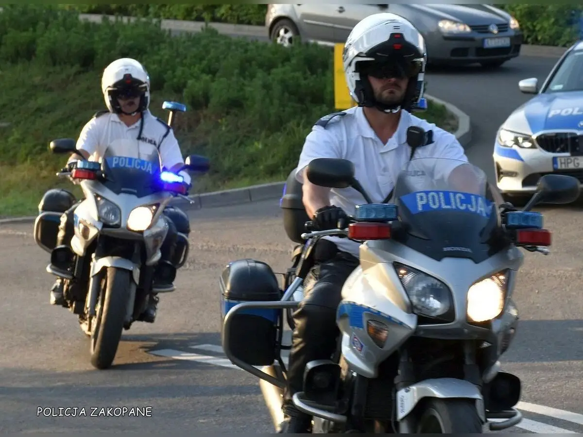 Wypadek pieszej w Zakopanem