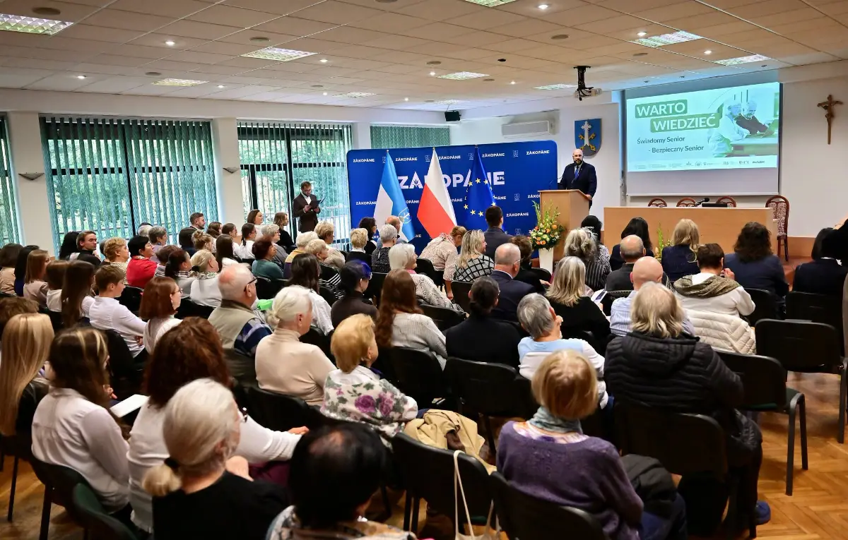 Spotkanie w Zakopanem w ramach programu „Świadomy Senior – Bezpieczny Senior”