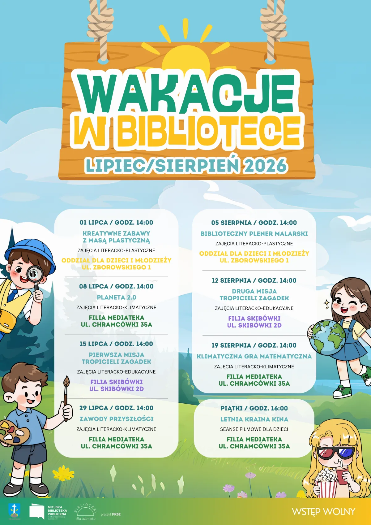 Wakacyjne zajęcia dla dzieci w Zakopanem