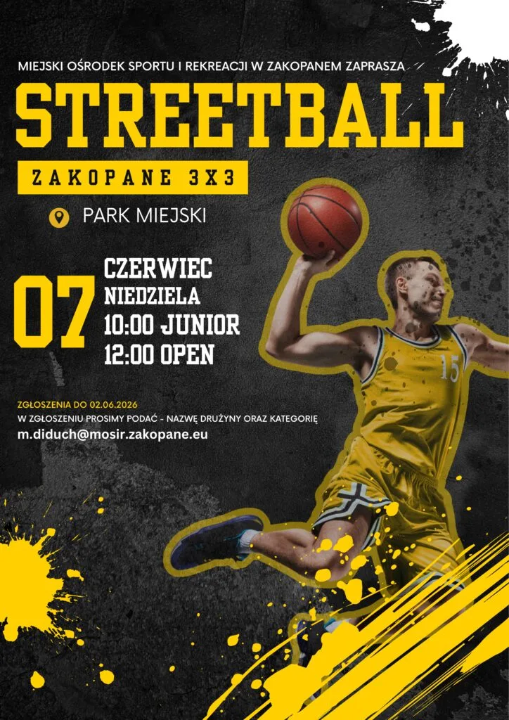 Turniej STREETBALL Zakopane 3x3