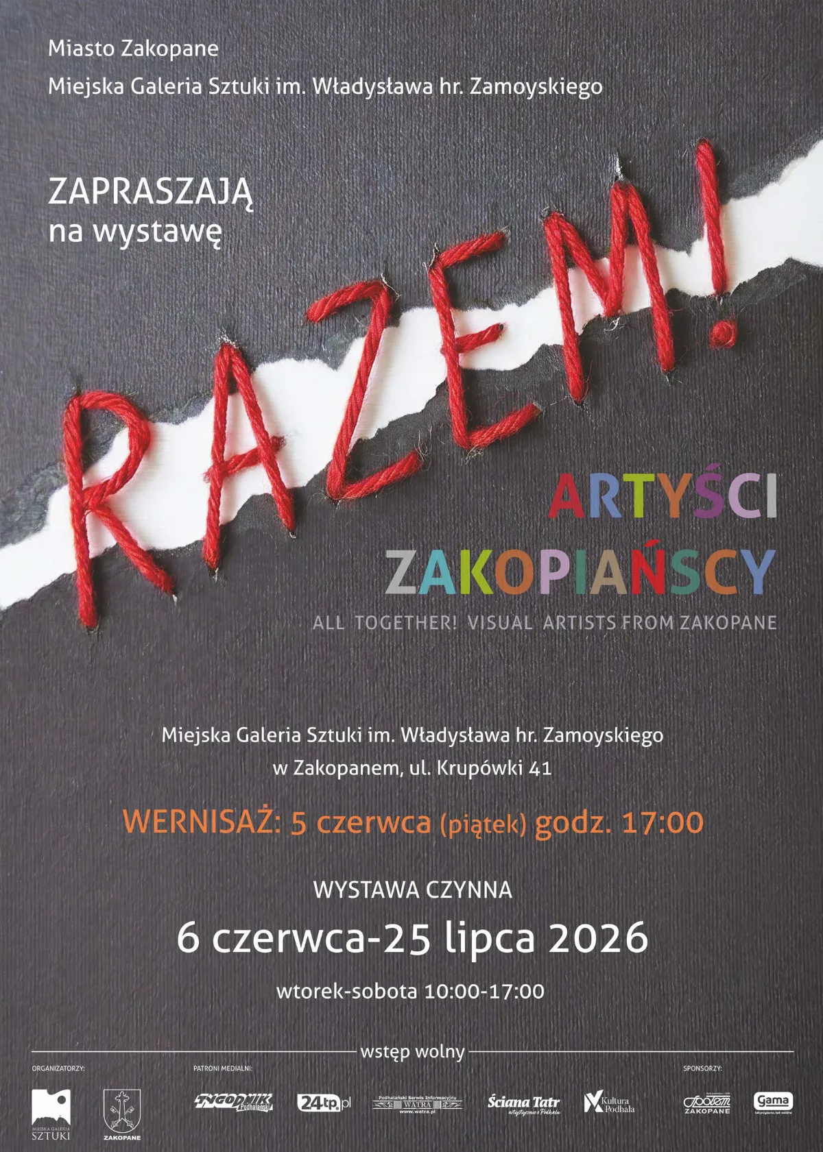 Wystawa zakopiańskich artystów w Miejskiej Galerii Sztuki