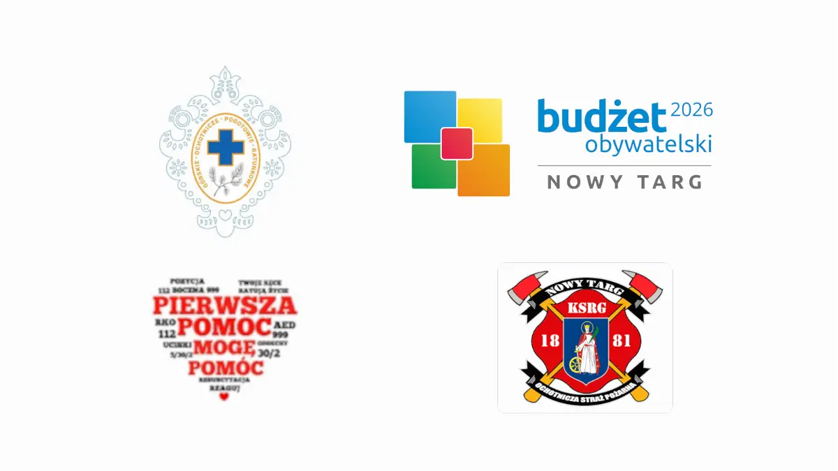 Szkolenia z pierwszej pomocy dla mieszkańców Nowego Targu w ramach Budżetu Obywatelskiego 2026