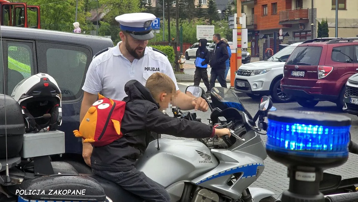 Dzień Dziecka z policją w Termach Zakopiańskich