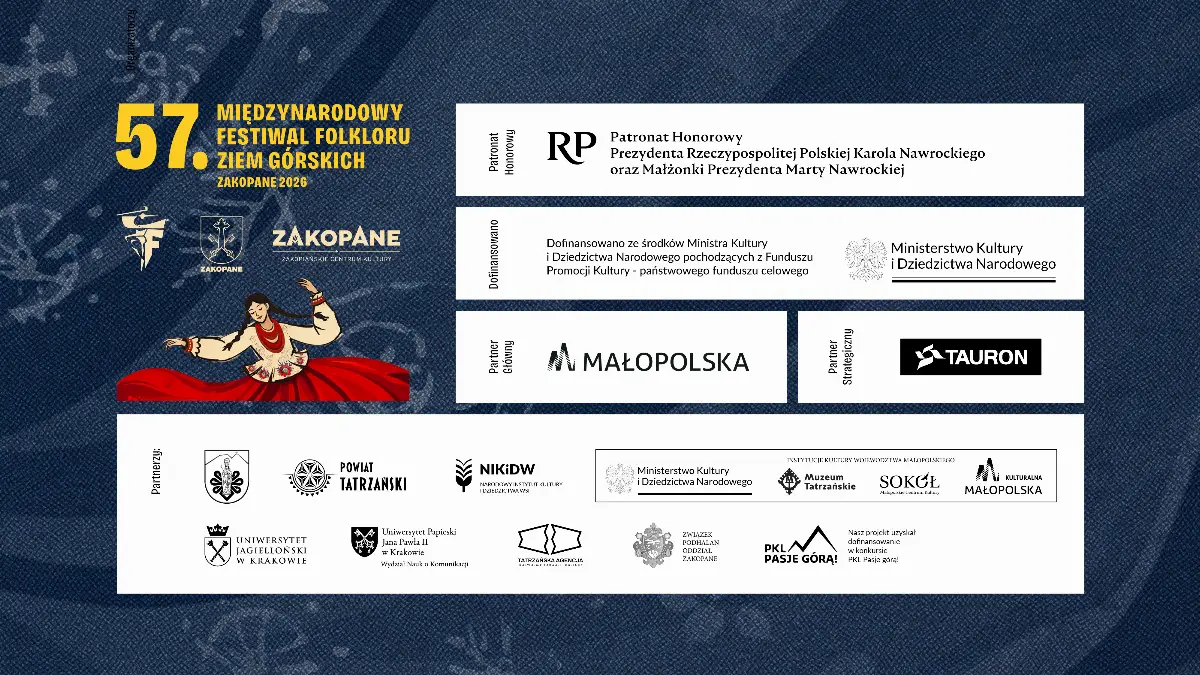 57. Międzynarodowy Festiwal Folkloru Ziem Górskich w Zakopanem