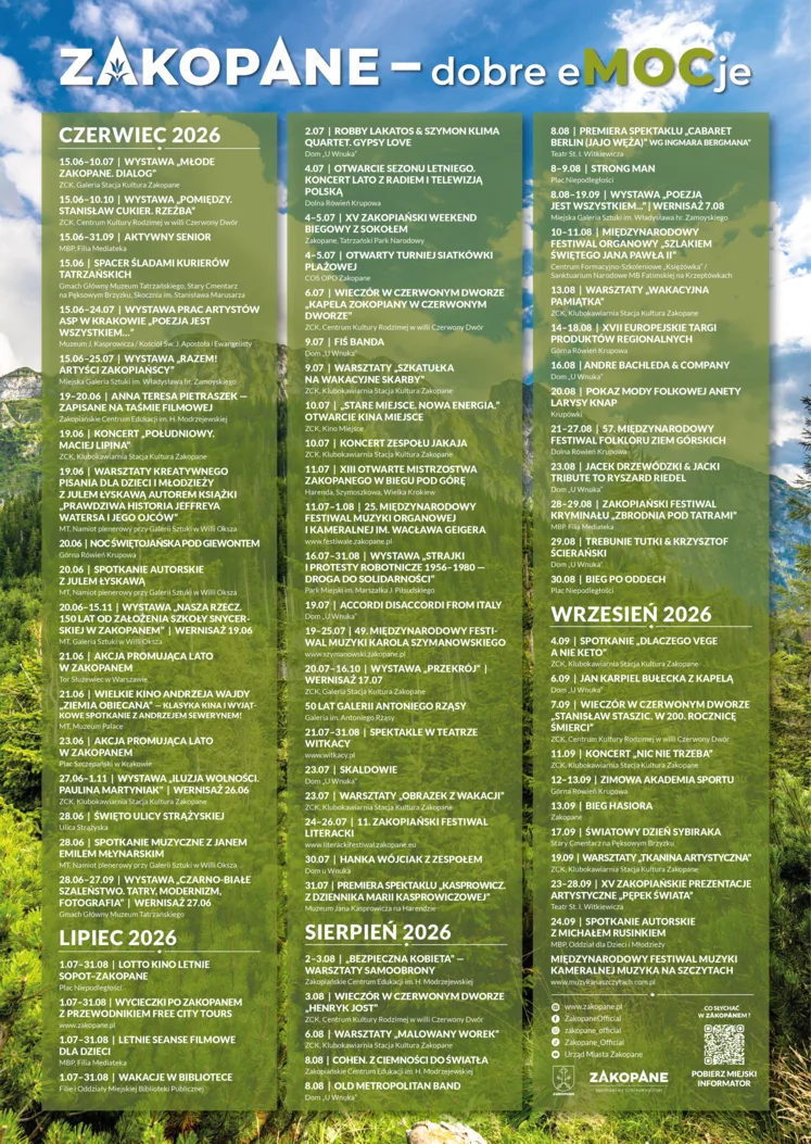 Zakopane prezentuje letnią ofertę w Krakowie