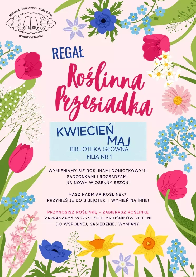 Wymiana Roślin w Bibliotece