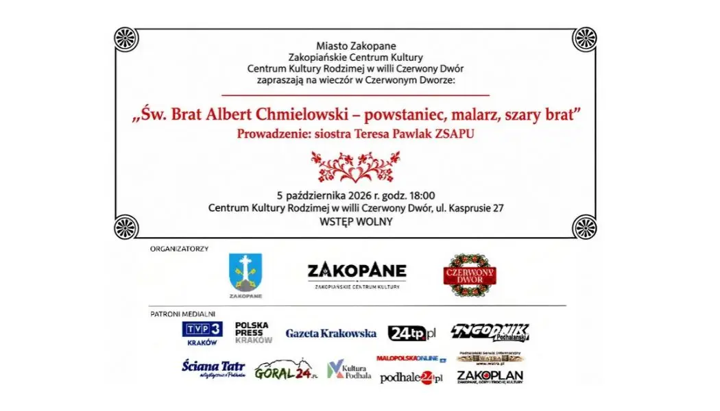 Spotkanie poświęcone św. Bratu Albertowi w Czerwonym Dworze