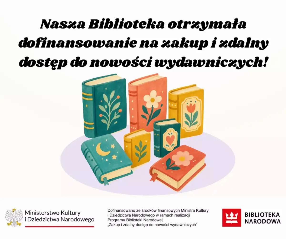 Nowotarska Biblioteka z dofinansowaniem na nowe wydawnictwa