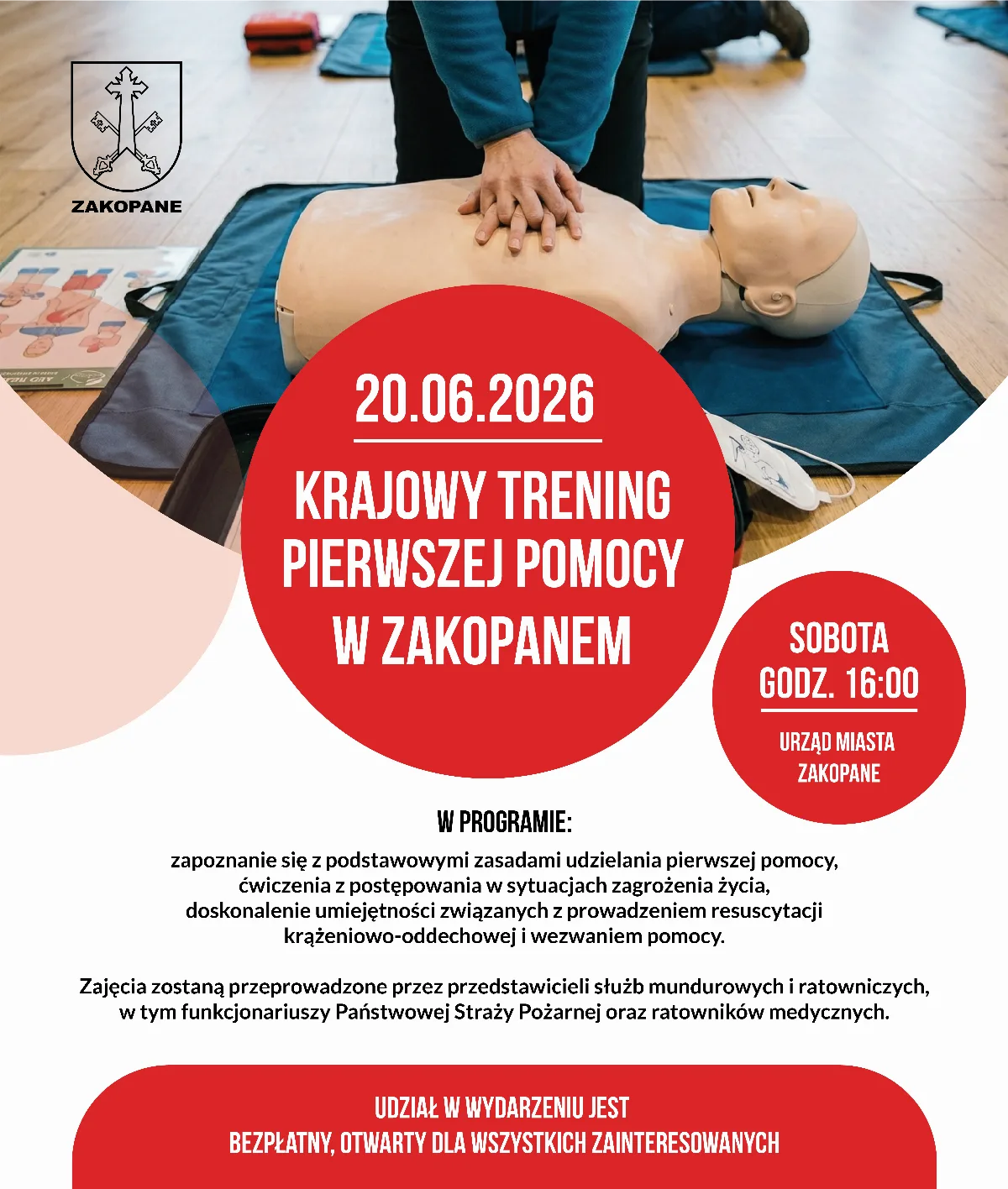 Krajowy Trening Pierwszej Pomocy w Zakopanem