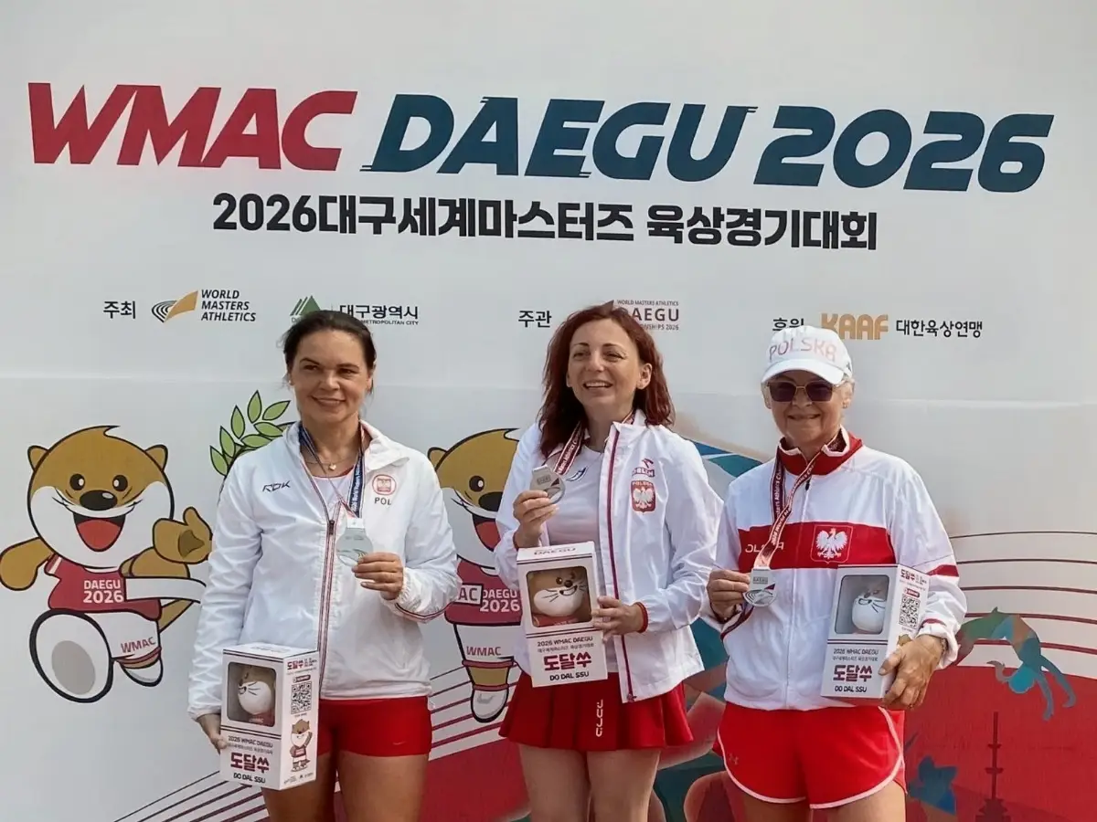 Małgorzata i Leszek Behounek zdobyli medale na Mistrzostwach Świata Masters w Daegu