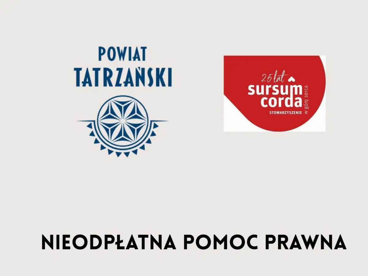 Nieodpłatna pomoc prawna w powiecie tatrzańskim