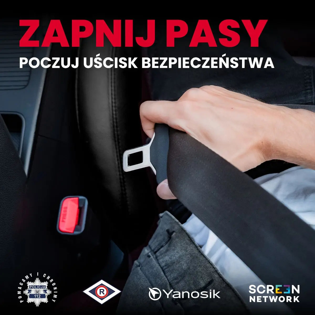 Akcja 'ZAPNIJ PASY' promuje bezpieczeństwo na drogach